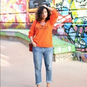 Brian Lichtenberg Homies Orange Sweatshirt Unisex
